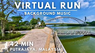 Virtual Running Video For Treadmill With Music in #Putrajaya #Malaysia #virtualrun #virtualrunningtv