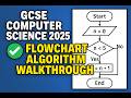 Beginners Tutorial GCSE Computer Science 2025 Flowchart Question Walkthrough (EXAM TECHNIQUE)