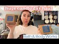 Huge CANDLE DAY HAUL! ~ Bath and body works candles