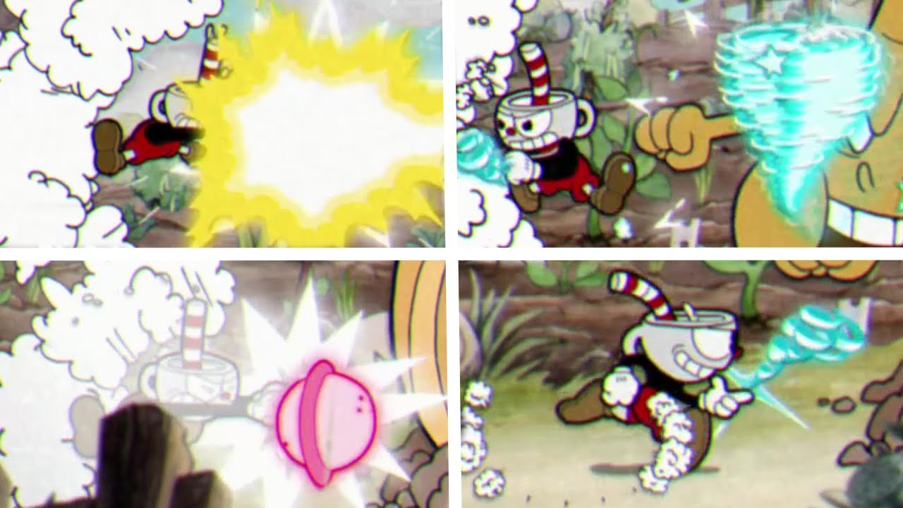 Cuphead: The Delicious Last Course DLC - All New Weapons - YouTube