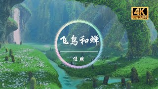 任然《飞鸟和蝉》4K画质「你骄傲的飞远 我栖息的夏天 听不见的宣言 重复过很多年」动态歌词版