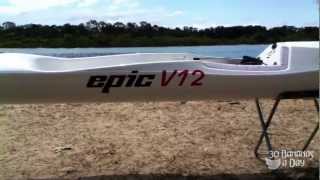 Epic V12 Ultra Surf Ski test review. Worth the money or worthy of a worm farm?