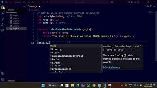 Find Simple Interest using JavaScript | Beginners Coding Tutorial