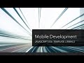 Mobile Development: JavaScript ES6: Template Literals