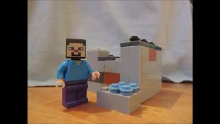 Minecraft in a Nutshell in Lego (stop motion)