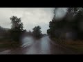 driving in skyfall 4k gotland sweden