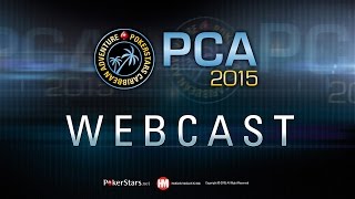 PCA 2015 Live-Pokerturnier - PCA Super High Roller, Finaltisch