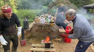 Making a bronze sword from 3500 years ago