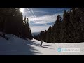 pinzolo madonna di campiglio italy ski run 101 rododendro from top to bottom