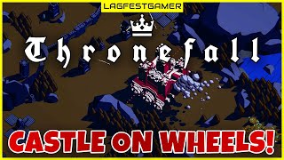 Battling A Castle On Wheels! | Thronefall Gameplay Ep. 8