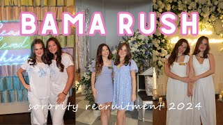 Bama Rush Week Vlog | Sorority Recruitment @UniversityofAlabama