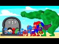 Rescue Team Baby Hulk, Spider Man, Super Man, Captain America: Back from the Dead SECRET - FUNNY