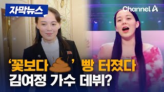 [자막뉴스] 김여정이 춤추고 노래를?…'나는 꽃보다 똥이 좋더라' / 채널A