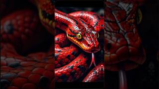 10  most beautiful red snakes in the world 🌍#creature #beautifulsnakes