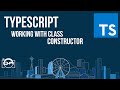 Learn TypeScript - Working with class constructor in TypeScript - TypeScript tutorial
