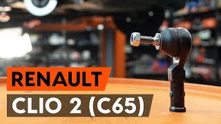 Cómo cambiar los rótula de dirección RENAULT CLIO 2 (C65) [VÍDEO TUTORIAL DE AUTODOC]