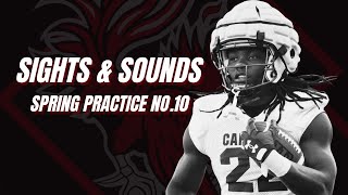 Sights & Sounds: Spring football practice No.10 for South Carolina | 2024