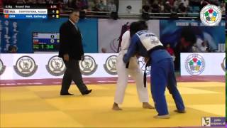 Judo 2014 Grand Prix Ulaanbaatar: Chintogtokh (MGL) - Han (CHN) [-52kg]