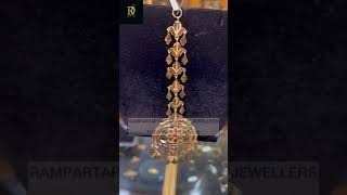 RAMPARTAP DHARAMPAUL JEWELLERS || ALL GOLD TRADTIONAL TIKKA || HANDMADE || HALLMARKED || 9056400090