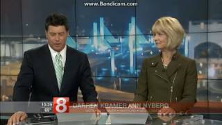 WTNH News 8 at 10pm on WCTX My TV 9 open June 22, 2017