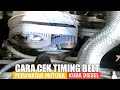 Cara Cek Timing Belt | Mitsubishi Kuda Diesel | Perawatan Motuba