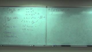 Calculus 1 Lecture 4.2:  Integration by Substitution