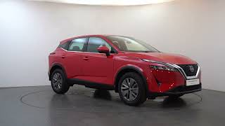 Fantastic Nissan Qashqai 1.3 DIG-T MH 140 Visia in Flame Red - Very Popular Entry Level Model!