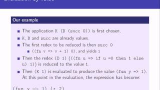 Programming Languages: The functional paradigm - 3
