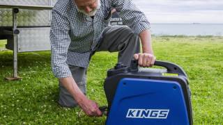 Fred shows us the features of the Kings 2KVA Generator!