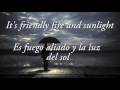 The Eden Project-Drowning (Spanish and English) lyrics