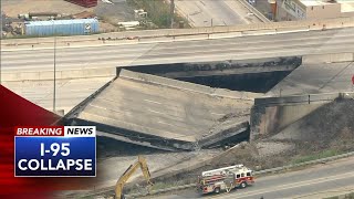 Portion of I-95 to be closed for 'months' after fire, collapse in Philadelphia