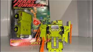 Transformers generation 2 Dirtbag review. G1 .5 decepticon auto roller collection