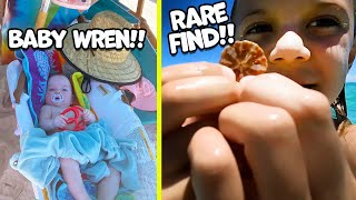 Baby Wren's first BEACH DAY and Rory faces her FEARS!!
