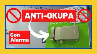 Cerradura Invisible con alarma 🛑¡¡Anti-okupa!!🛑