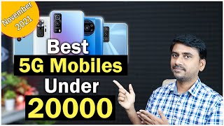 Best 5G Mobiles Below 20K - Top 5 Best 5G Mobiles Under 20000 November 2021 Don't miss (Telugu)