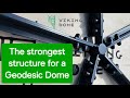 The strongest Geodesic Dome Frame system T-STAR.