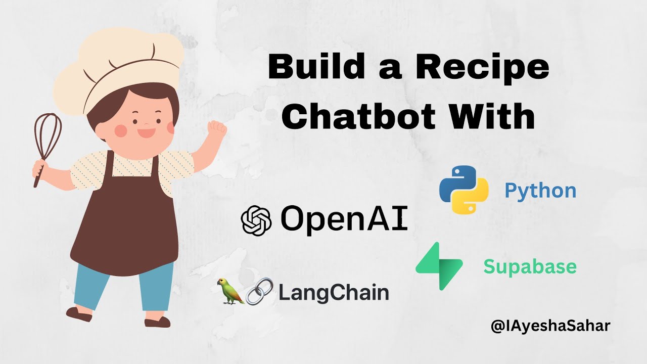 Building A Recipe Chatbot With Langchain, OpenAI And Supabase Vector ...