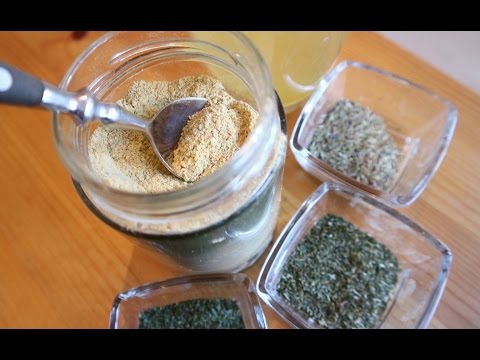 LIFE HACK: homemade VEGETABLE STOCK POWDER recipe (vegan) LIFE HACK: homemade VEGETABLE STOCK POWDER recipe (vegan)