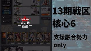 【ドルフロ1】13期戦区核心6攻略