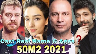 50M2 2021 Turkish Series Cast Real Name \u0026 Ages || Engin Öztürk, Aybüke Pusat || Netflix Series