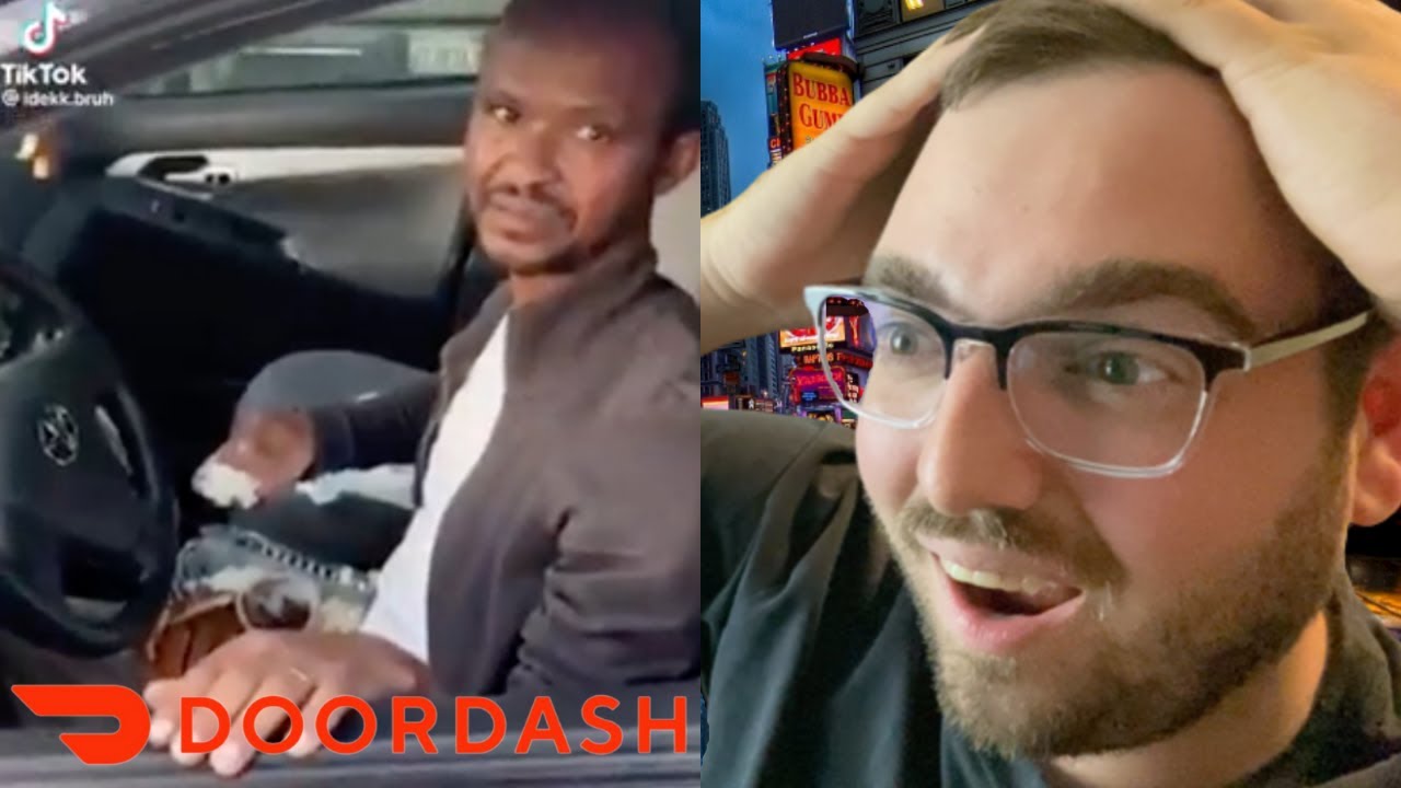 DoorDash Driver *CAUGHT* Eating Customers Food | REACTION - YouTube