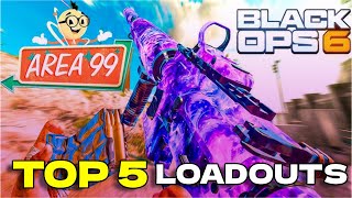 BEST Black Ops 6 Warzone META Loadouts RIGHT NOW! PLUS NEW REBIRTH MAP... AREA 99