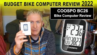 Budget Bike Computer Review 2022  |  Coospo BC26 Bike Computer review