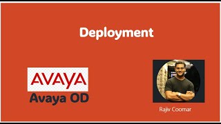 Final Chapter 14: Deployment | Avaya OD Training | Read The Manual