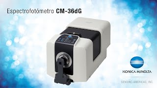 Espectrofotómetro CM-36dG - Konica Minolta Sensing Americas