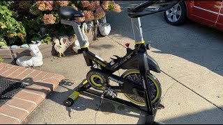 pooboo Magnetic Exercise Bike Indoor Cycling Bike Stationary Review, Works as good as expected