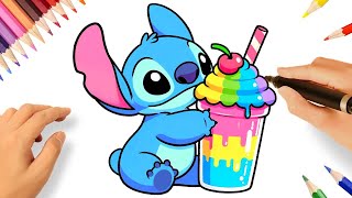 COMMENT DESSINER STITCH FACILE 💗