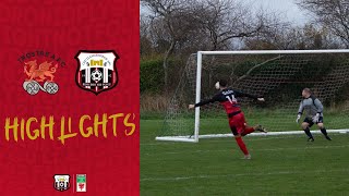 Trostre vs Llangennech | CAFL Senior Cup | Highlights