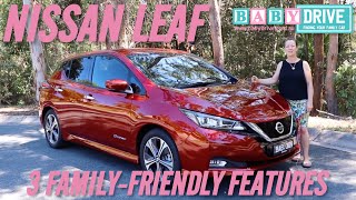 Nissan Leaf mini review: Top Three Family-Friendly Features