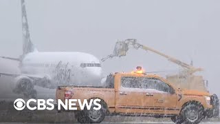 Winter storm packing heavy snow, blizzard conditions could disrupt holiday travel for millions